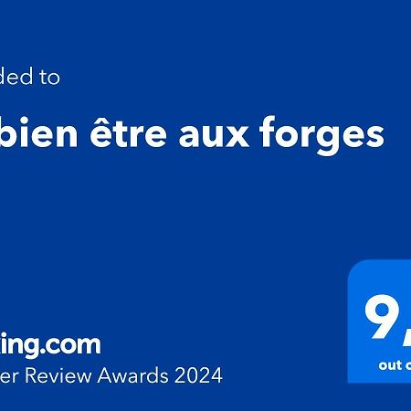 Le Bien Etre Aux Forges Villa Céaux Eksteriør bilde